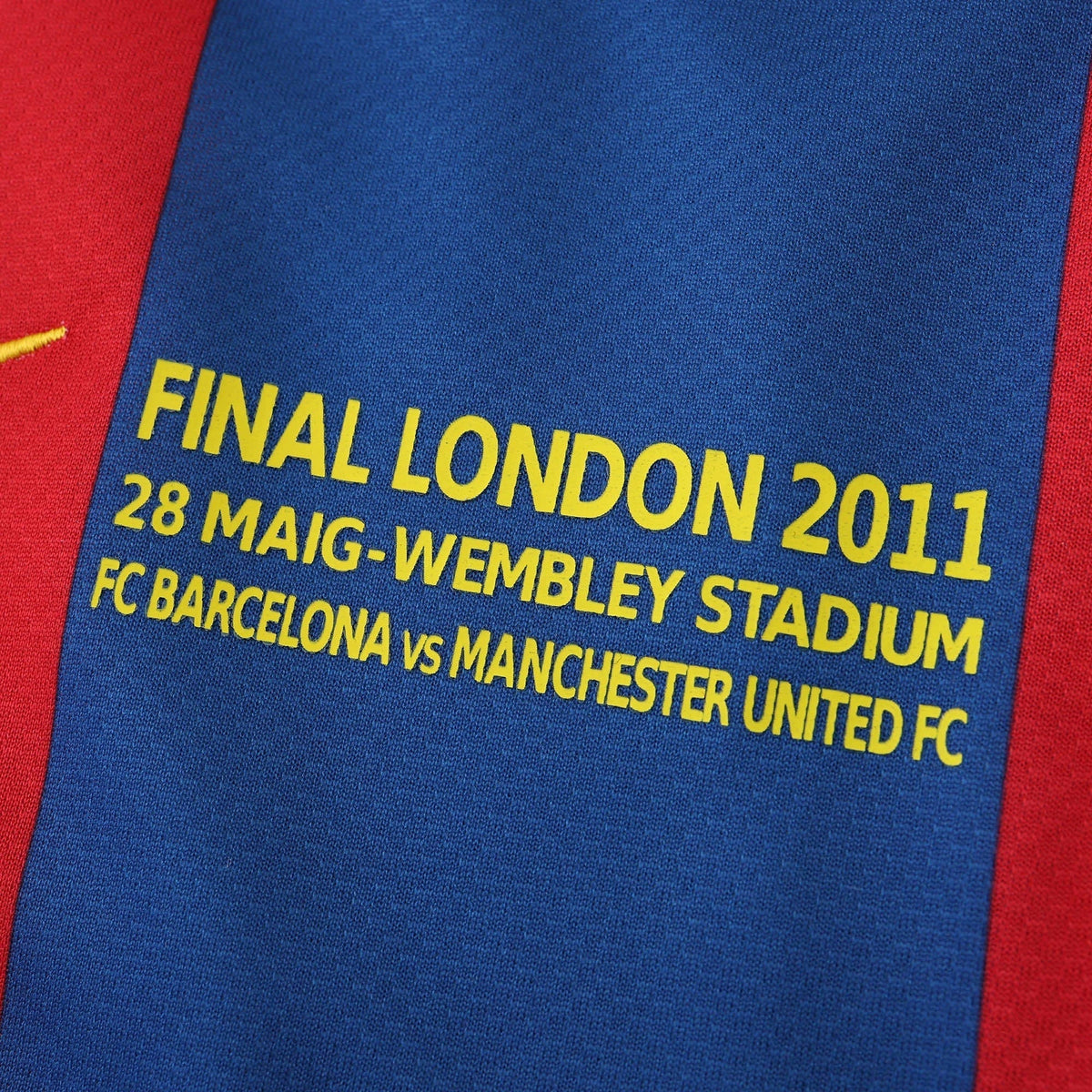 Retro Home 2010/11 Shirt - Match Day