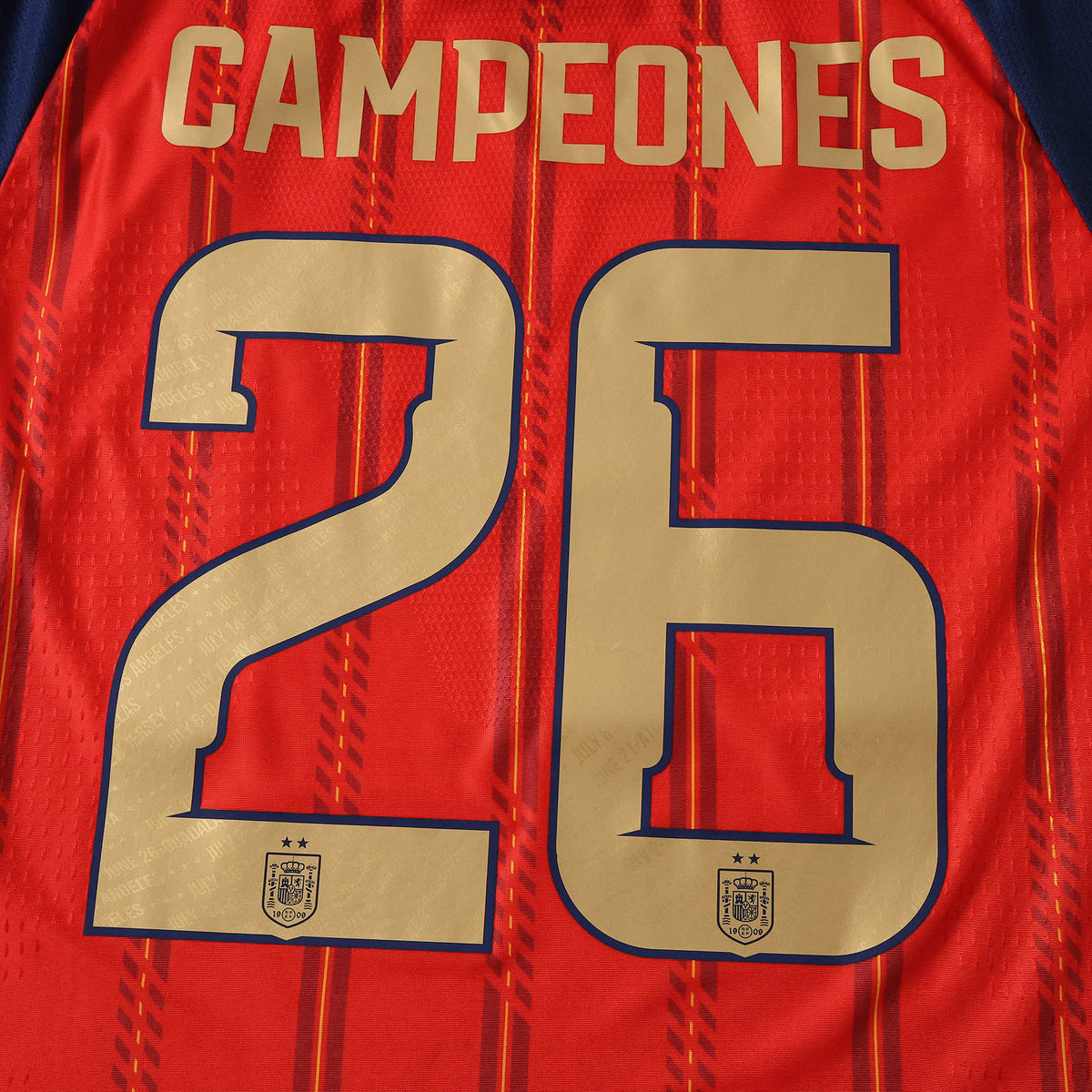 Embroidered Home 26/27 Player Edition Shirt - Match Day